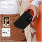 Custodia Smart Wallet per Samsung S25 Ultra, Matte Black, Tech-Protect