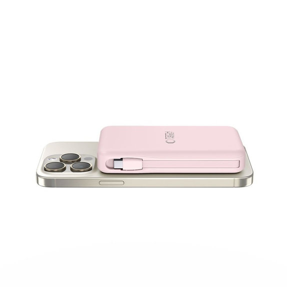 Power bank PB31 Lifemag MagSafe 10000mAh, rosa, Tech-Protect