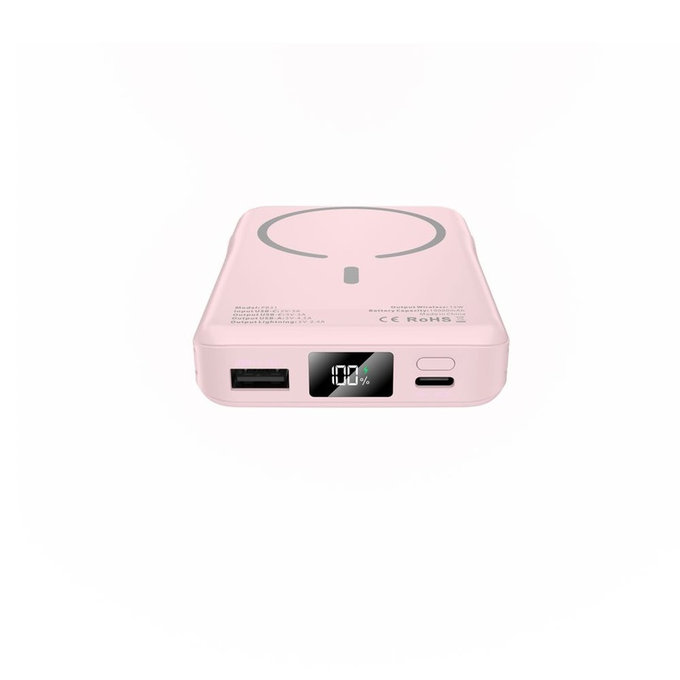 Power bank PB31 Lifemag MagSafe 10000mAh, rosa, Tech-Protect
