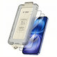Vetro temperato Quick Set+ 2-PACK per iPhone 15 / 16, nera, Tech-Protect