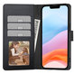 Custodia Wallet per Motorola Edge 60 / 60 Fusion, nera, Tech-Protect