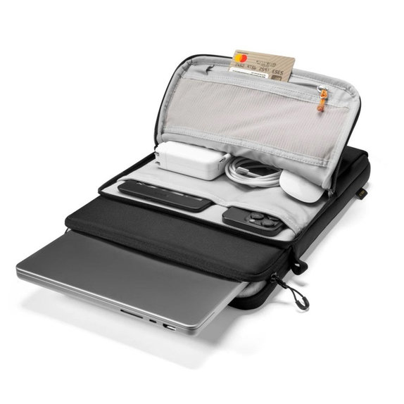 Custodia per laptop Defender Vr Bag 13-14, nera, Tech-Protect
