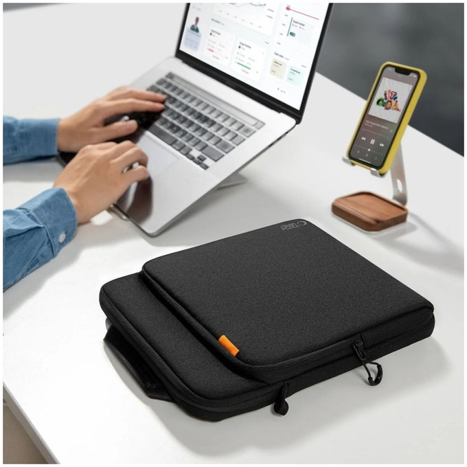 Custodia per laptop Defender Vr Bag 13-14, nera, Tech-Protect