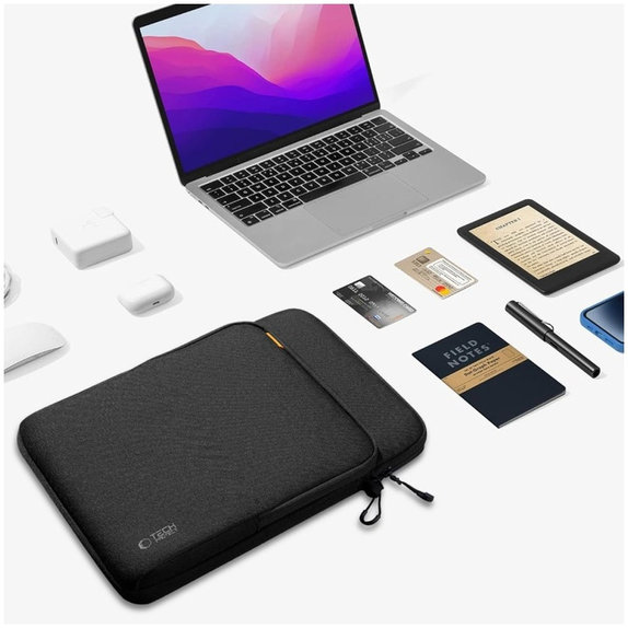Custodia per laptop Defender Vr Bag 13-14, nera, Tech-Protect