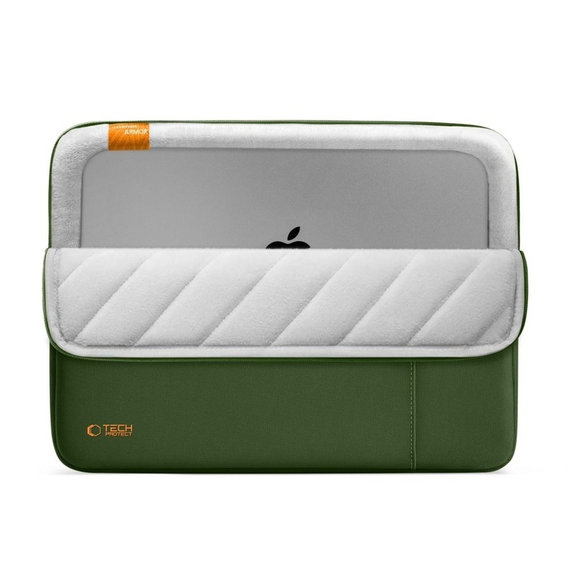 Custodia per laptop Defender 15-16, Army Green, Tech-Protect