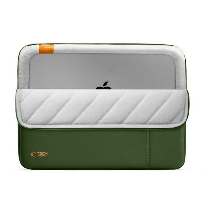 Custodia per laptop Defender 15-16, Army Green, Tech-Protect