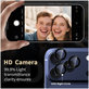 Protezione fotocamera Camring Fit+ per iPhone 14 Pro / Max / 15 Pro / Max / 16 Pro / Max / 17 Pro / Max, trasparente, Tech-Protect