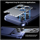 Protezione fotocamera Camring Fit+ per iPhone 14 Pro / Max / 15 Pro / Max / 16 Pro / Max / 17 Pro / Max, trasparente, Tech-Protect