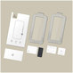 Vetro temperato Quick Set+ 2-PACK per iPhone 17, nera, Tech-Protect