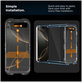 Vetro temperato Quick Set+ 2-PACK per iPhone 17, nera, Tech-Protect
