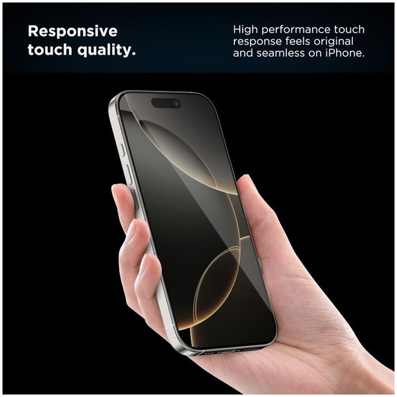 Vetro temperato Quick Set+ 2-PACK per iPhone 17, nera, Tech-Protect