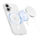 Custodia MagSlim MagSafe per iPhone 17, Matte/White, Tech-Protect