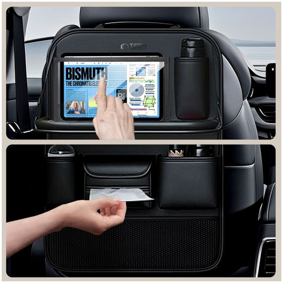 Organizer per sedile posteriore UCA100, nero, Tech-Protect