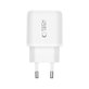 Caricatore da parete NCA20 2-PORT PD 20W / QC3.0, bianca, Tech-Protect