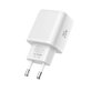 Caricatore da parete NCA20 2-PORT PD 20W / QC3.0 + Lightning Cable, bianca, Tech-Protect