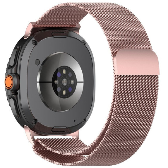 Cinturino Milaneseband per Samsung Watch 8 / 9 / Classic (40 / 44 / 46 mm), Rose Gold, Tech-Protect