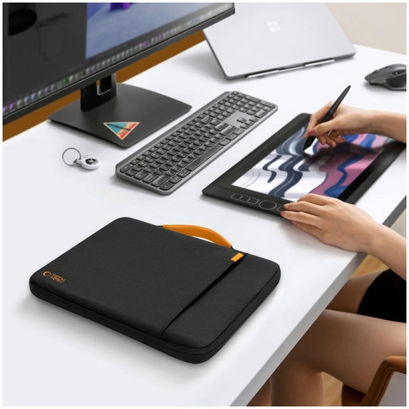 Custodia per laptop Defender Rs 13-14, nera, Tech-Protect