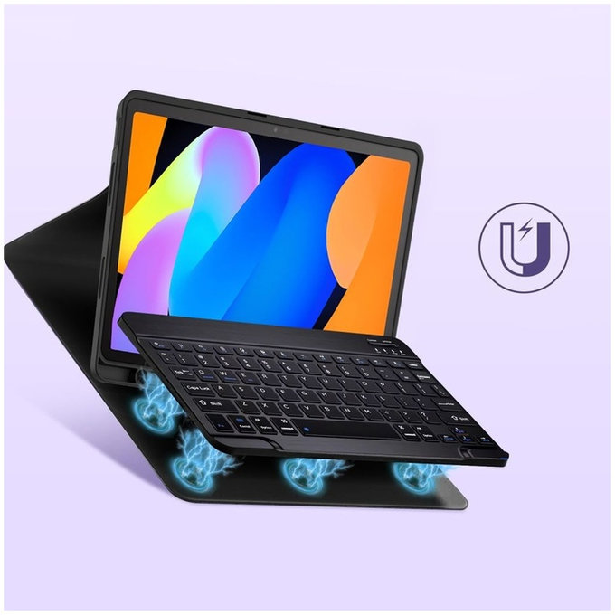 Custodia Sc Pen + Keyboard per Lenovo Idea Tab / K11 Gen 2 11.0 TB-336, nera, Tech-Protect