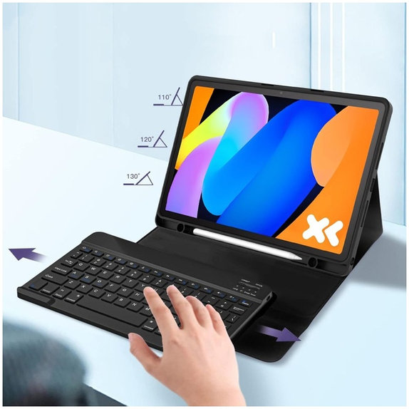 Custodia Sc Pen + Keyboard per Lenovo Idea Tab / K11 Gen 2 11.0 TB-336, nera, Tech-Protect