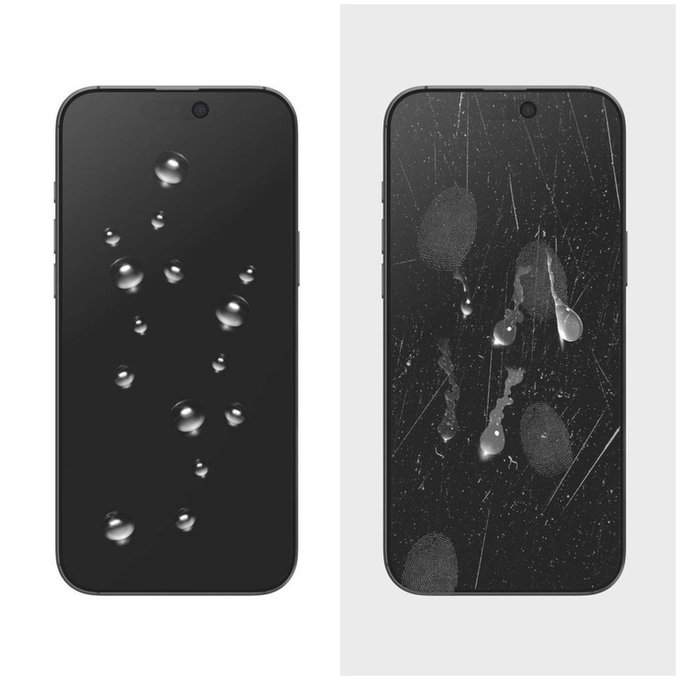 Vetro temperato Privacy Quick Set Spy+ 2-PACK per iPhone 13 / 13 Pro / 14 / 16E / 17E, privacy, Tech-Protect