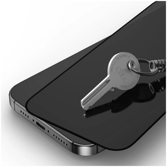 Vetro temperato Privacy Quick Set Spy+ 2-PACK per iPhone 13 / 13 Pro / 14 / 16E / 17E, privacy, Tech-Protect
