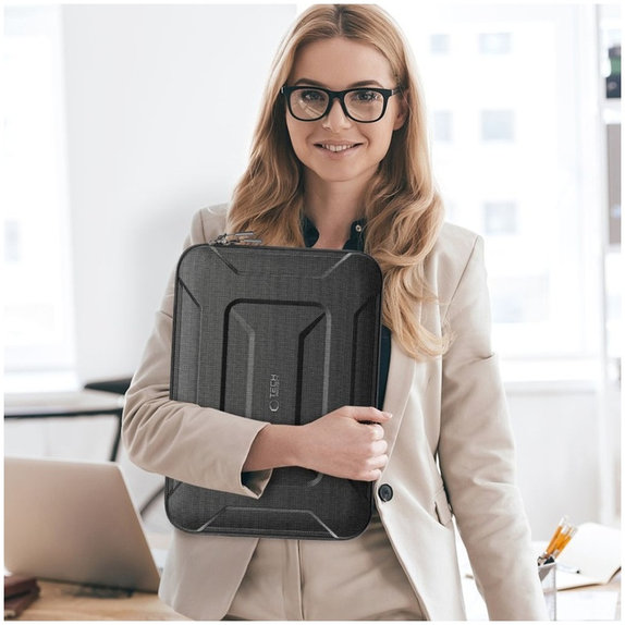 Custodia per laptop Ranger-X Tactical 13-14, nera, Tech-Protect