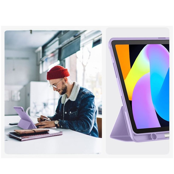 Custodia Sc Pen per Lenovo Idea Tab / K11 Gen 2 11.0 TB-336, viola, Tech-Protect