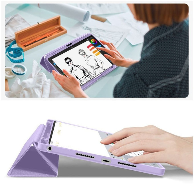 Custodia Sc Pen per Lenovo Idea Tab / K11 Gen 2 11.0 TB-336, viola, Tech-Protect
