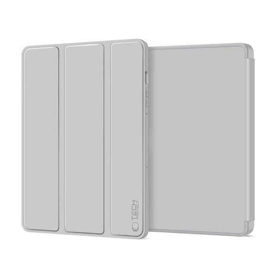 Custodia Sc Pen per Samsung Tab S9 11.0 / S9 FE / S10 FE / S10 Lite 10.9 X710 / X716B / X510 / X516B / X520 / X526 / X400 / X406B, grigia, Tech-Protect