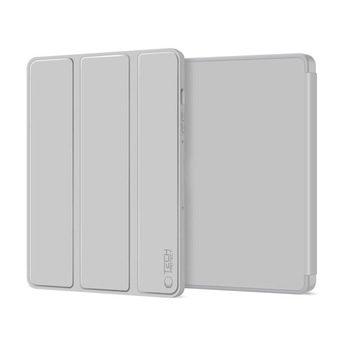 Custodia Sc Pen per Samsung Tab S9 11.0 / S9 FE / S10 FE / S10 Lite 10.9 X710 / X716B / X510 / X516B / X520 / X526 / X400 / X406B, grigia, Tech-Protect