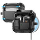 Custodia per auricolari Carbonox MagSafe per Samsung Buds 3 / 3 FE / 3 Pro, nera, Tech-Protect