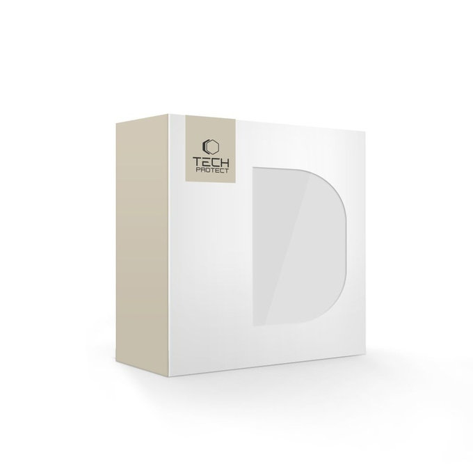 Custodia per auricolari Carbonox MagSafe per Samsung Buds 3 / 3 FE / 3 Pro, nera, Tech-Protect