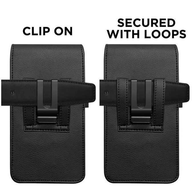 Custodia universale per telefono SM75 5.8-6.8 Inch, nera, Tech-Protect