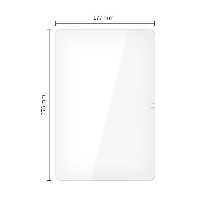 Vetro temperato Glass Fit+ 2-PACK per Xiaomi Poco Pad M1 / Redmi Pad Pro / 2 Pro 12.1, trasparente, Tech-Protect