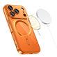 Custodia MagFlex MagSafe per iPhone 17 Pro, Shiny Cosmic Orange, Tech-Protect