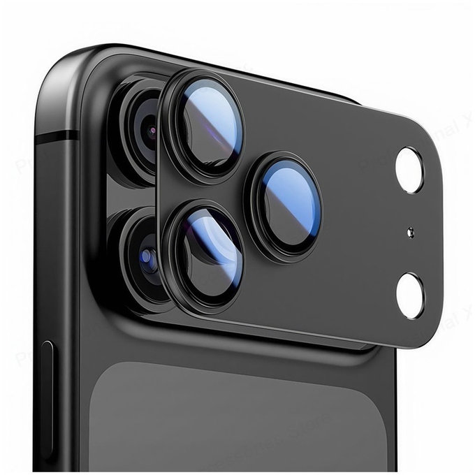 Protezione fotocamera Camfull Fit+ per iPhone 17 Pro Max, Deep Blue, Tech-Protect
