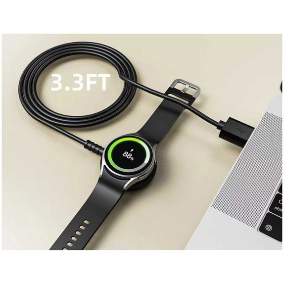 Cavo MC03 Ultraboost Magnetic Charging USB Cable 100cm per Samsung Watch, nera, Tech-Protect