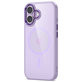 Custodia MagMat MagSafe per iPhone 17, Lavender/Clear, Tech-Protect