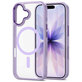 Custodia MagMat MagSafe per iPhone 17, Lavender/Clear, Tech-Protect