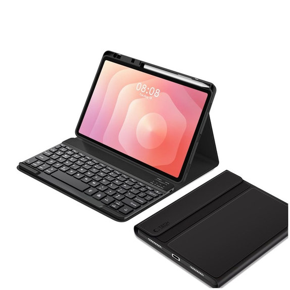 Custodia Sc Pen + Keyboard per Samsung Tab S11 11.0 X730 / X736B, nera, Tech-Protect