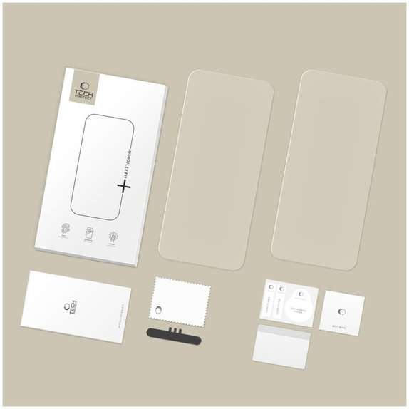 Pellicola idrogel Hydro Flex+ 2-PACK per Motorola Edge 60 / 60 Pro / 60 Fusion, trasparente, Tech-Protect
