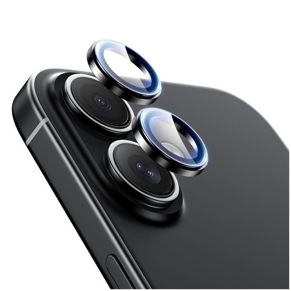 Protezione fotocamera Camring Fit+ per Xiaomi Poco M8 Pro / Redmi Note 15 Pro 5G / 15 Pro+ Plus 5G, nera, Tech-Protect