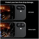Protezione fotocamera Camring Fit+ per Xiaomi Poco M8 Pro / Redmi Note 15 Pro 5G / 15 Pro+ Plus 5G, nera, Tech-Protect