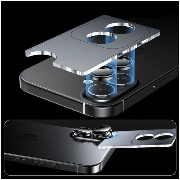 Protezione fotocamera Camring Fit+ per Samsung S26 / S26+ Plus, trasparente, Tech-Protect