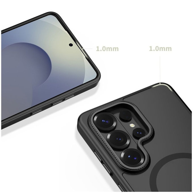 Cover MagCam MagSafe per Samsung S26 Ultra, Matte Black, Tech-Protect