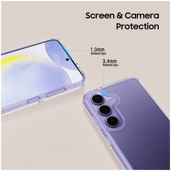 Custodia FlexAir Hybrid per Samsung A57 5G, trasparente, Tech-Protect