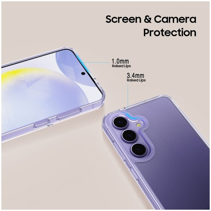 Custodia FlexAir Hybrid per Samsung A57 5G, trasparente, Tech-Protect