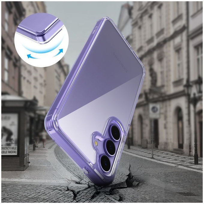 Custodia FlexAir Hybrid per Samsung A57 5G, trasparente, Tech-Protect