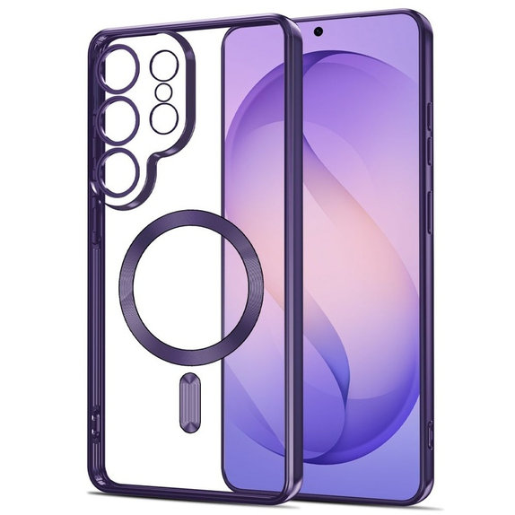 Custodia MagFlex MagSafe per Samsung S26 Ultra, Cobalt Violet, Tech-Protect