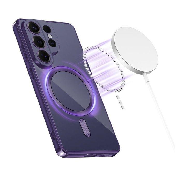 Custodia MagFlex MagSafe per Samsung S26 Ultra, Cobalt Violet, Tech-Protect